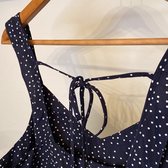 🌟 2/$10 Shein Blue Polka Dot Mini Dress - Picture 6 of 7